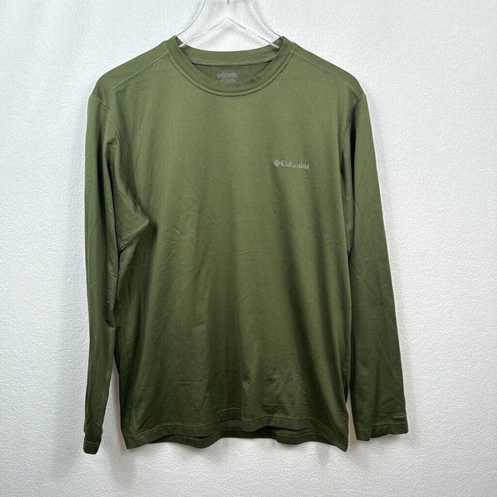 Men’s Columbia Green Longsleeve Tshirt Size M